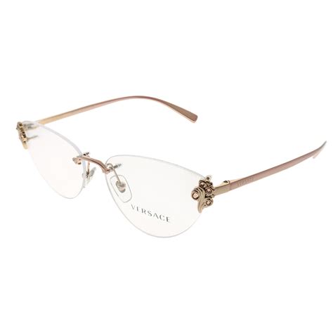 versace womens glasses frames|versace rimless glasses for women.